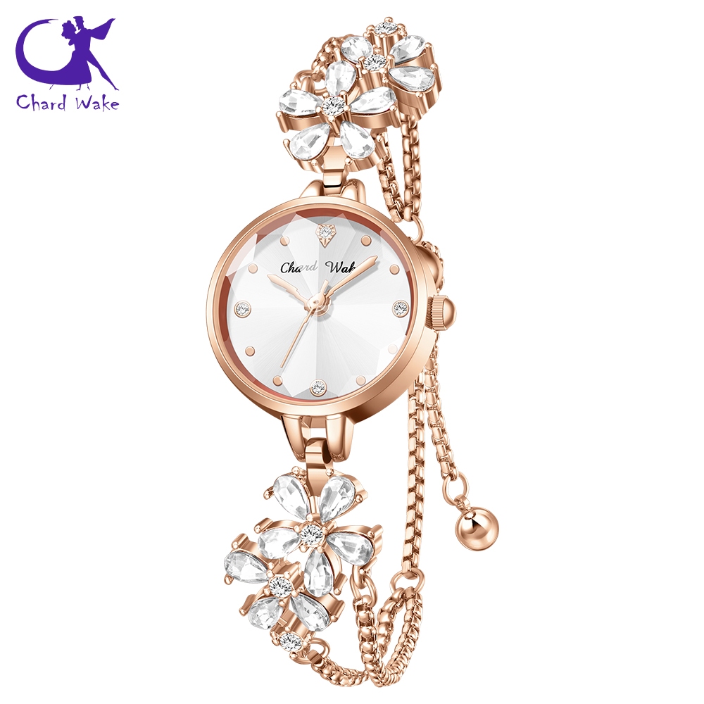 Chard Wake Jam Tangan Wanita Original Anti Air Korea Fashion Tali Gelang Jam Tangan Cewek Kuarsa